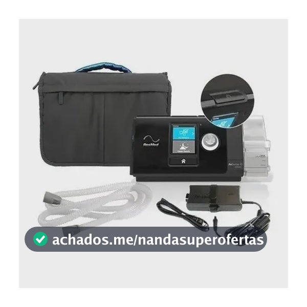 Cpap Automático Airsense S10 Autoset C/ Umidificador Resmed