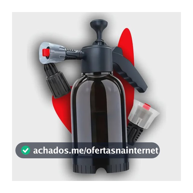 Snow Foam Pulverizador Manual Borrifador Espuma 2l Veículos Preto