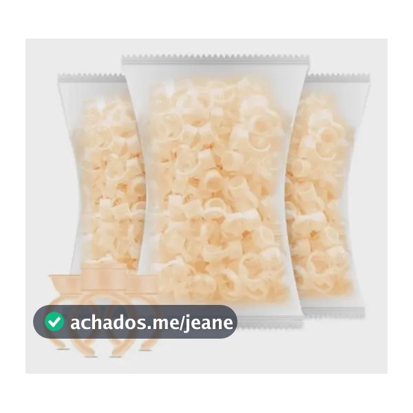 Anel Batoque Silicone Descartável Médio Cílios E Sobrancelha
