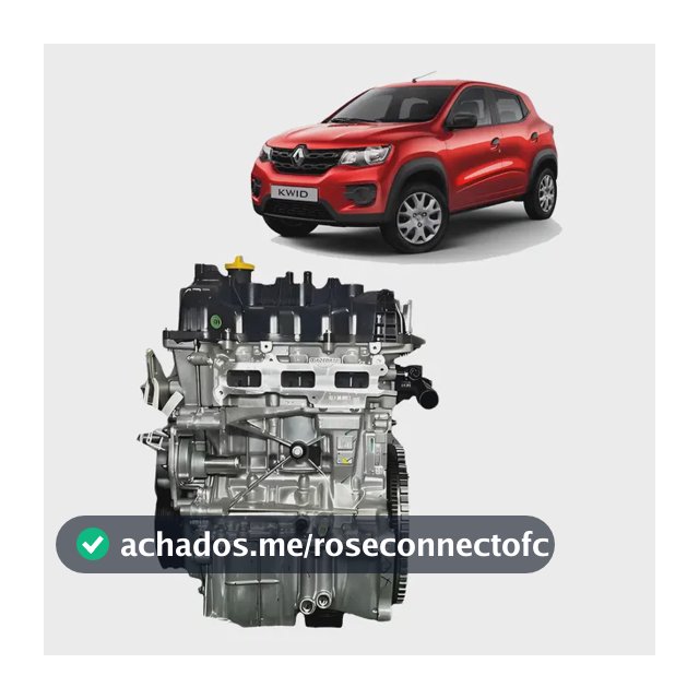 Motor Completo Renault Kwid Motor B4d 1.0 12v- 3 Cilindros