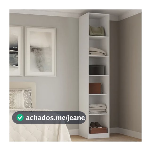 Closet Modulado Sem Portas 45cm Altezza