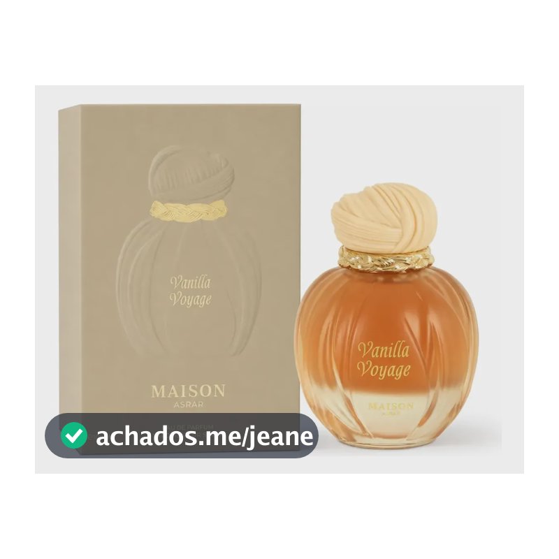 Perfume Vanilla Voyage Maison Asrar Edp 100ml