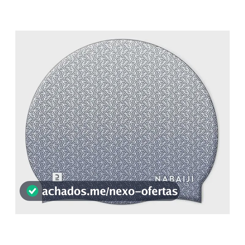 Touca de Natação Silicone 500 Nabaiji Azul Tamanho Único para Adultos
