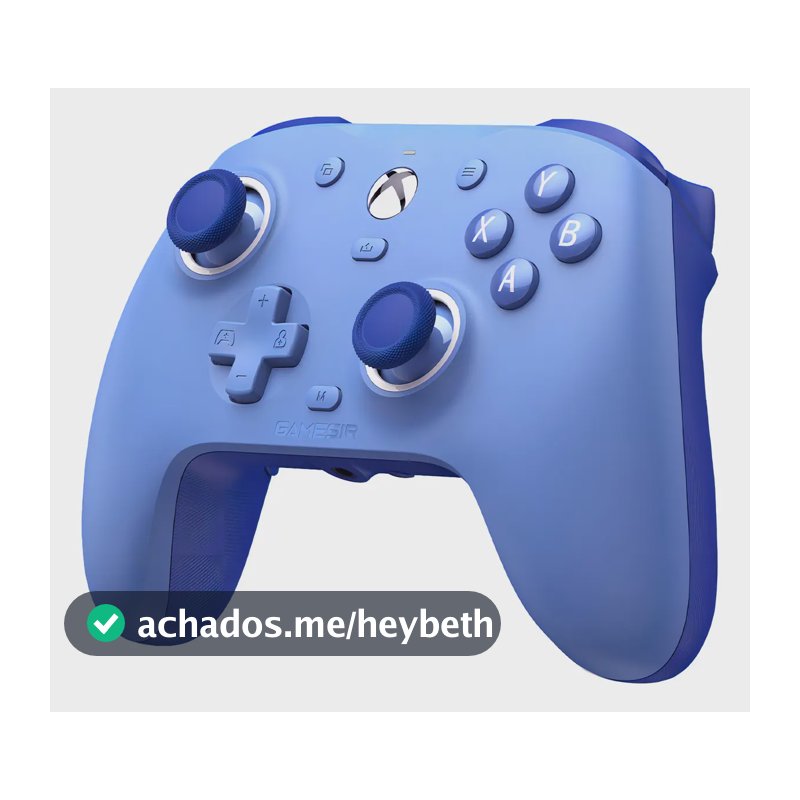 Controle Gamesir G7 Se Com Fio Para Xbox One Series S X Pc Hall Effect Botões Mecânicos Cor Azul