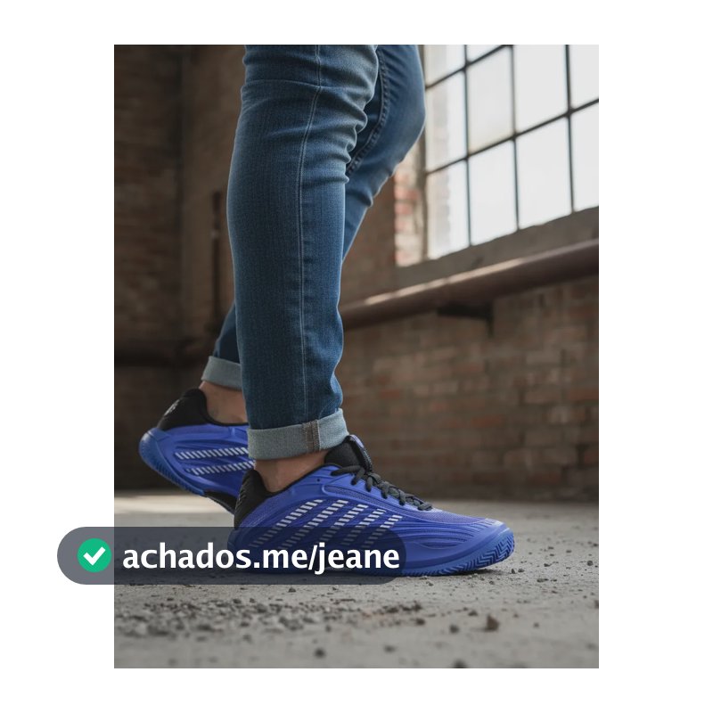 Tenis Kswiss Hce 3 Clay Azul/preto - Masculino Azul Liso 41 Br