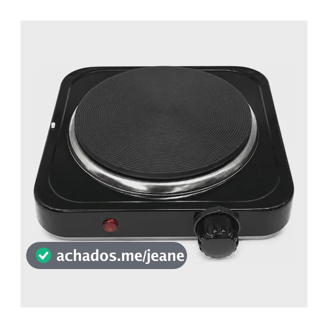 Fogão Cooktop Chapa Nza Fogão Elétrico 1200w - 1 Queimador