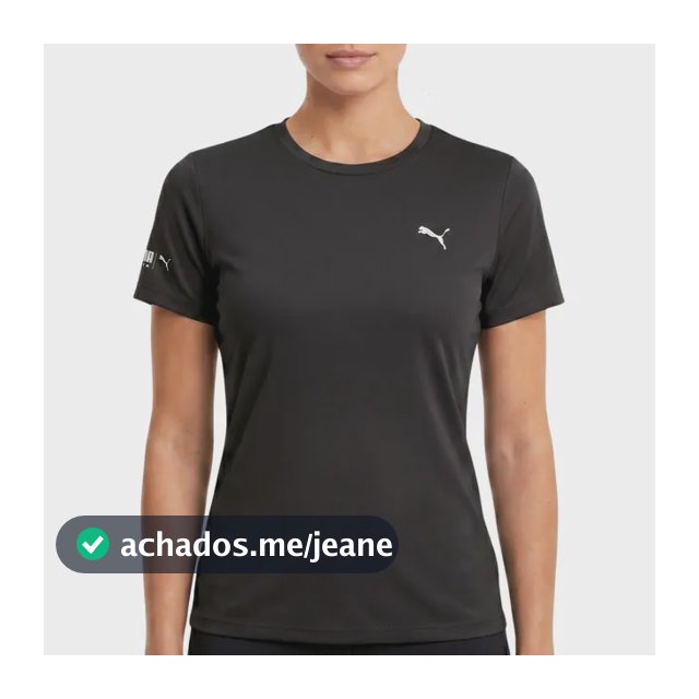 Camiseta Térmica Feminina Uv50+ Puma Manga Curta Original