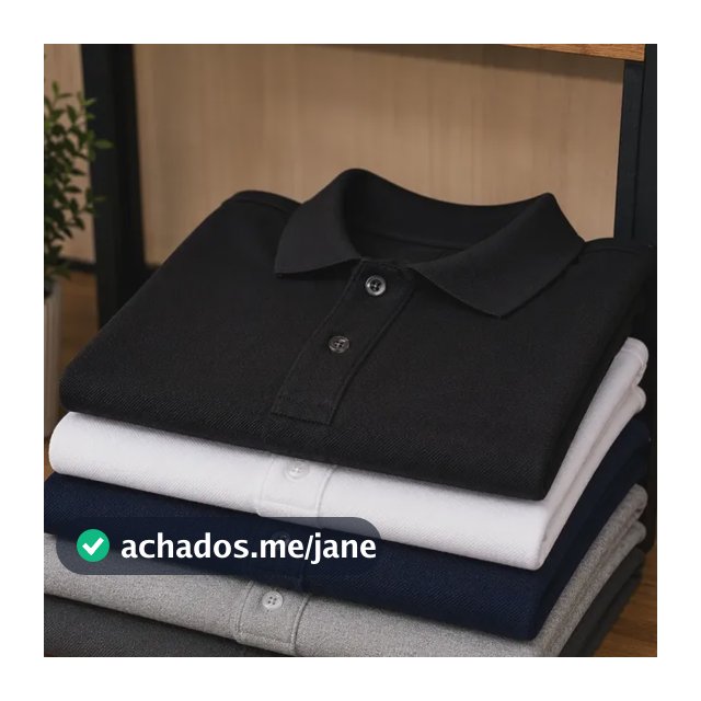 Kit 5 Camisas Gola Polo Masculina Blusa Slim Atacado Piquet