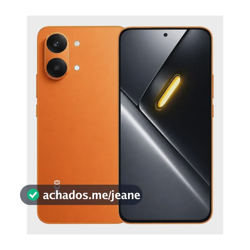 Xiaomi Poco X8 Pro Max 512 Gb 12+12 Gb Ram Versão Global Nfc Laranja