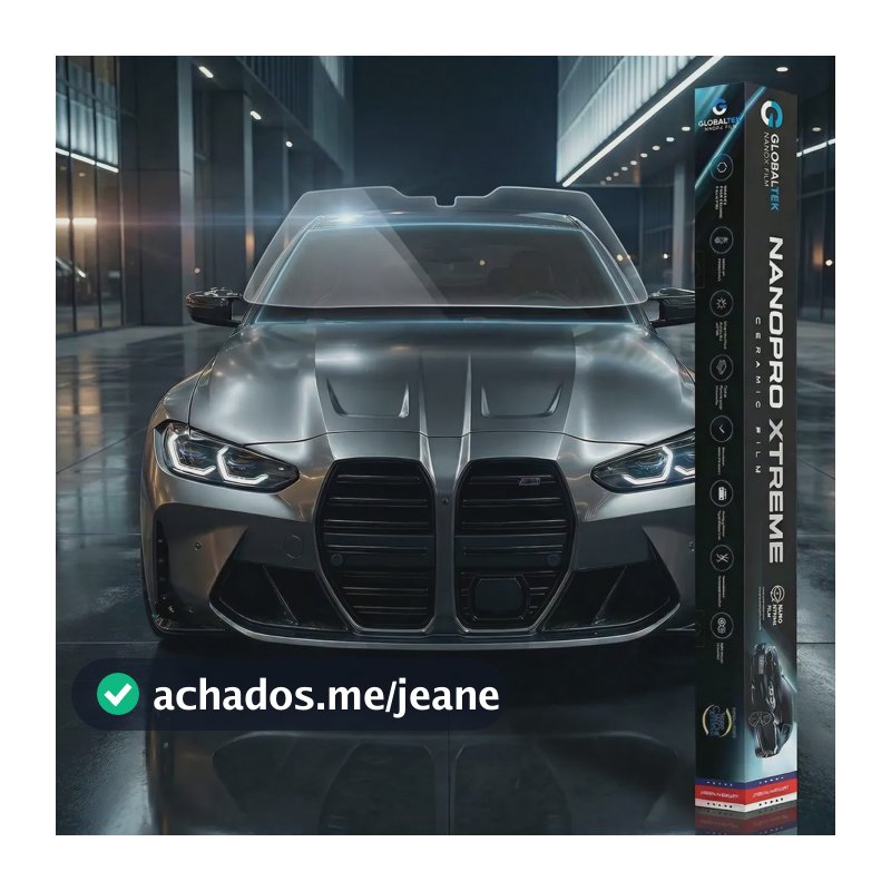 Película Automotiva Para-brisa Universal Nano Cerâmica Térmica Pré-cortada Anti Calor Proteção Uv Transparente Blue G-75