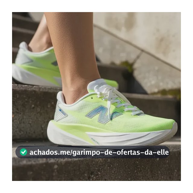 Tênis New Balance Fuelcell Rebel V5 Original Performance Verde Neon 37 Br