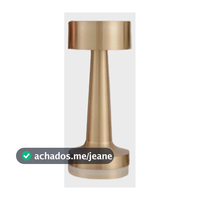 Luz Gmh Nox Cor Dourado 25cm X 12cm