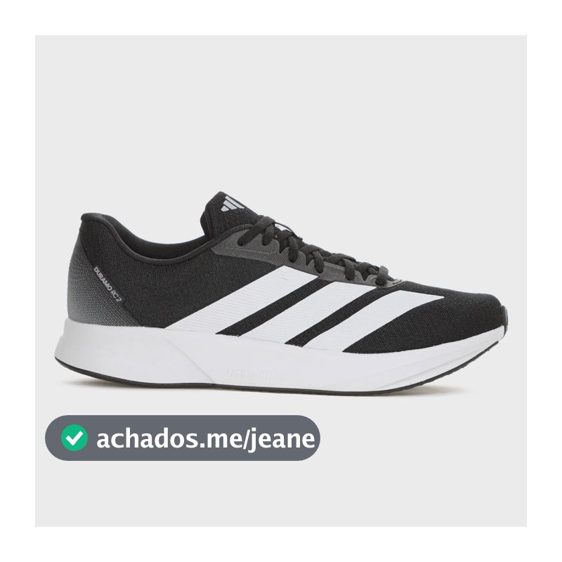 Tênis adidas Duramo Rc2 Casual Confortável Preto 37 Br