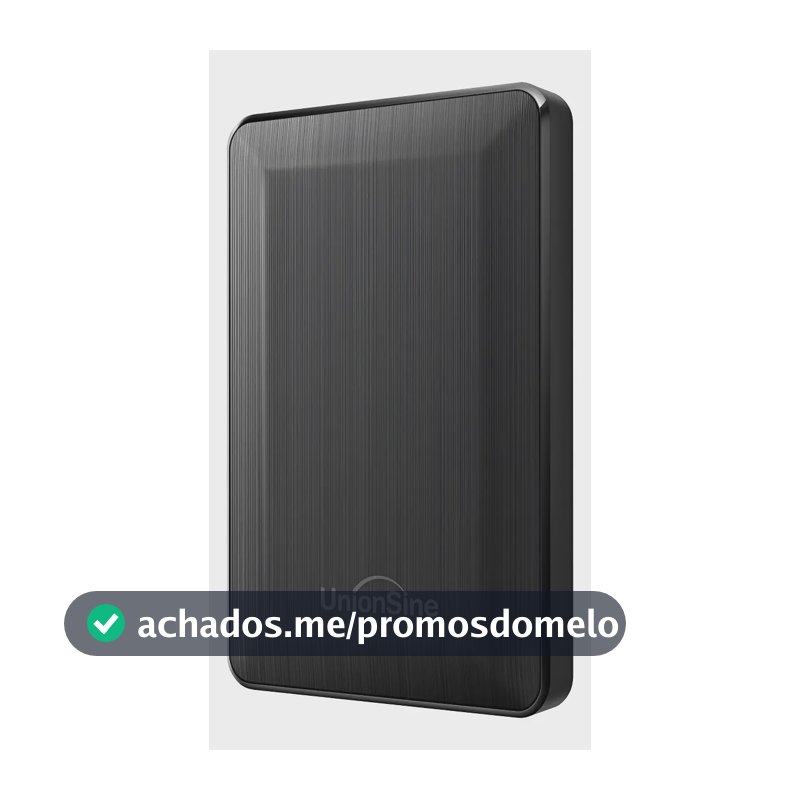 HD Externo Portátil UnionSine 500GB USB 3.0 para PS4 e Xbox