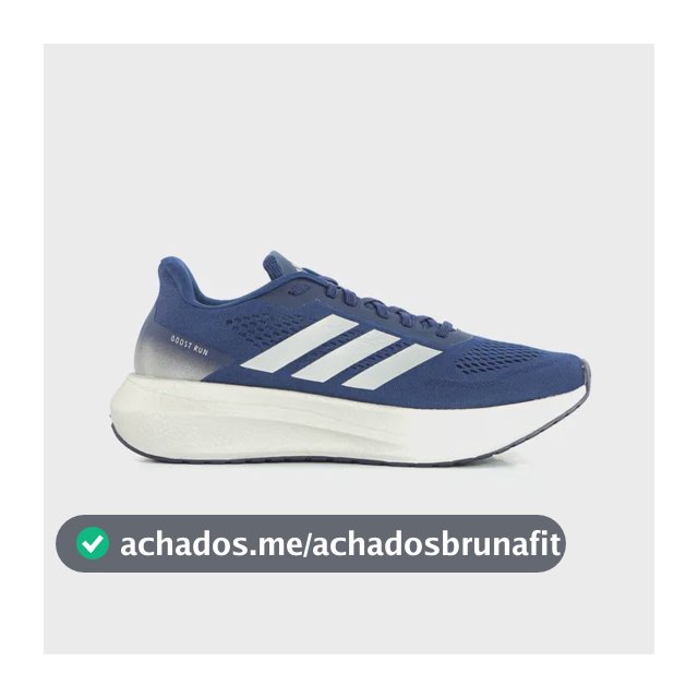 Tênis adidas Solado Boost Run Corrida Masculino