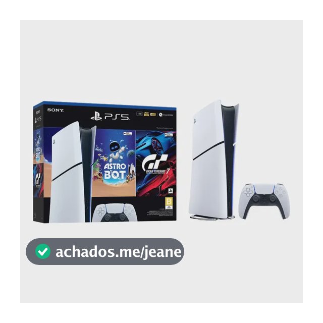 Junte Playstation Digital com Astrobot + Gran Turismo 7 White de 1 TB