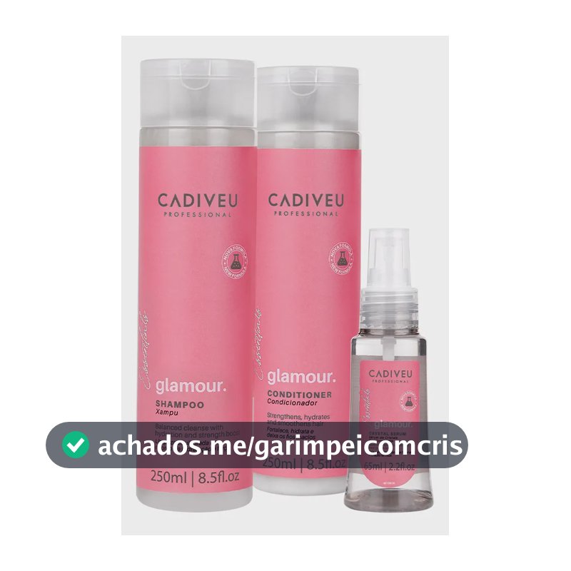 Cadiveu Professional Kit Glamour (3 Produtos)