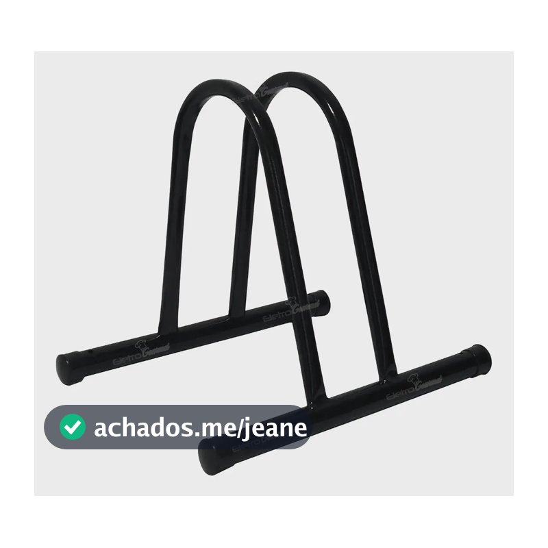 Suporte de Chão Tudo Bike para Bicicletas Aro 24 a 29 Antiferrugem
