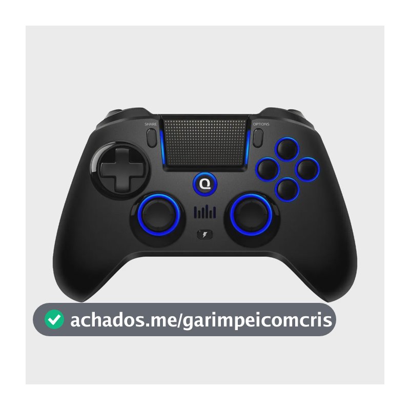 Controle Sem Fio QRD Spark N5 Para PS4/PS3/PC/IOS/Android/TV/Steam Deck