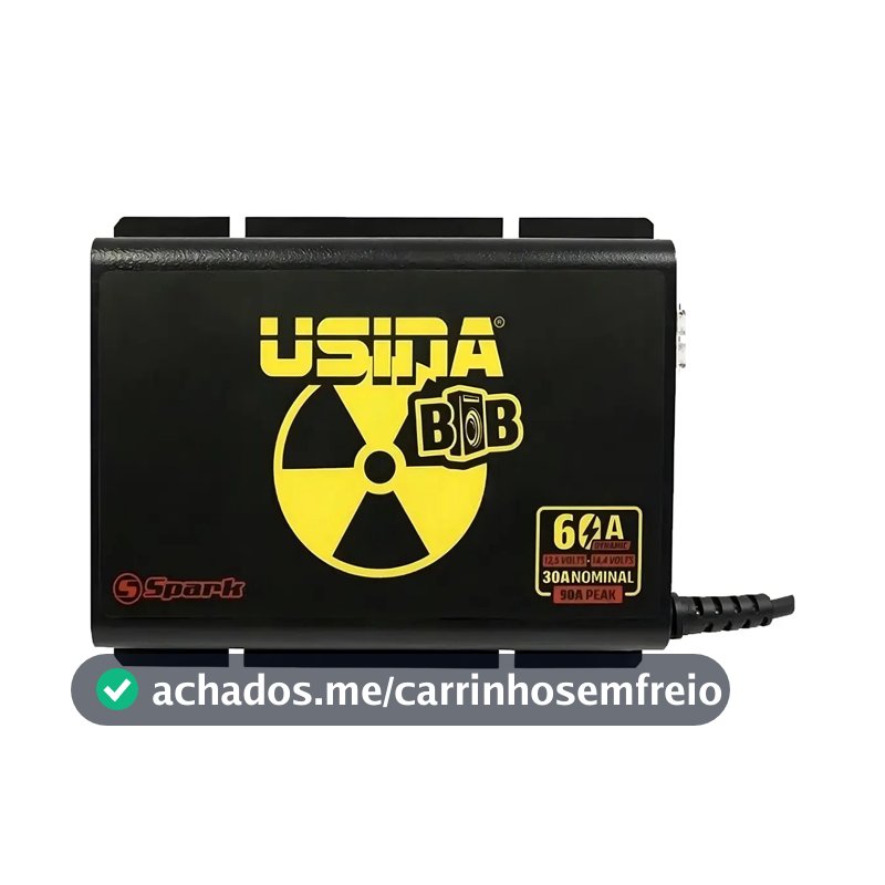 Fonte Usina Bob 60A Spark 12V Bivolt 375 W SUDY1260BV Amplificador Classe D