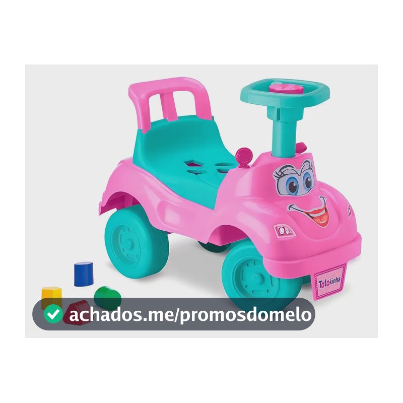Totokinha Menina 0300 - Cardoso Toys Cor Rosa