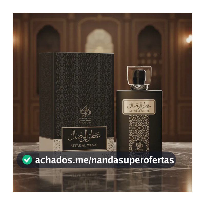 Perfume Masculino Attar Árabe Al Wesal Wataniah 100ml - Eau De Parfum