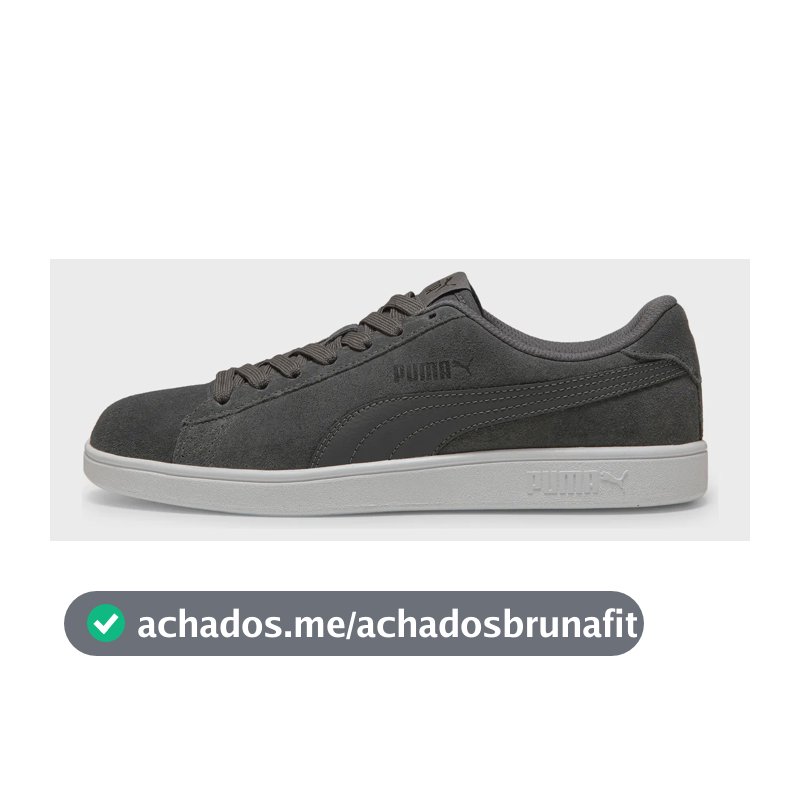 Tênis Smash V2 Puma Cinza 40 Br