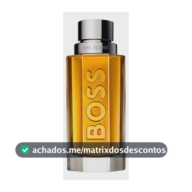 Perfume Masculino Boss The Scent Eau De Toilette Vidro Com 100ml Hugo Boss