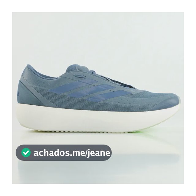 Tênis adidas Zenboost Masculino Boost Corrida Cabedal Têxtil Cinza 42 Br