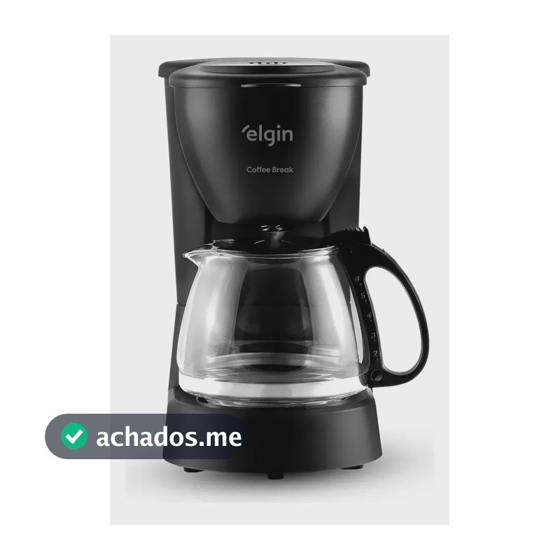 Cafeteira Elétrica 15 Xícaras Elgin Coffee Break Preta