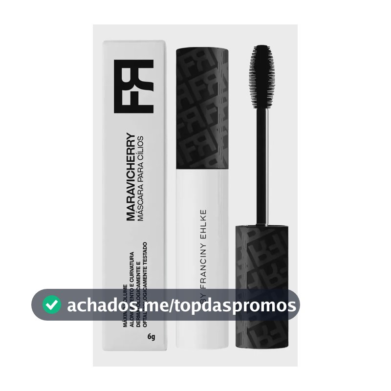 Máscara Para Cílios Maravicherry Fran By Franciny Ehlke Preto