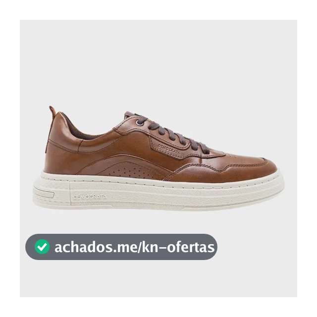Tenis Democrata Jake Sapatenis Sneakers Casual 100% Couro