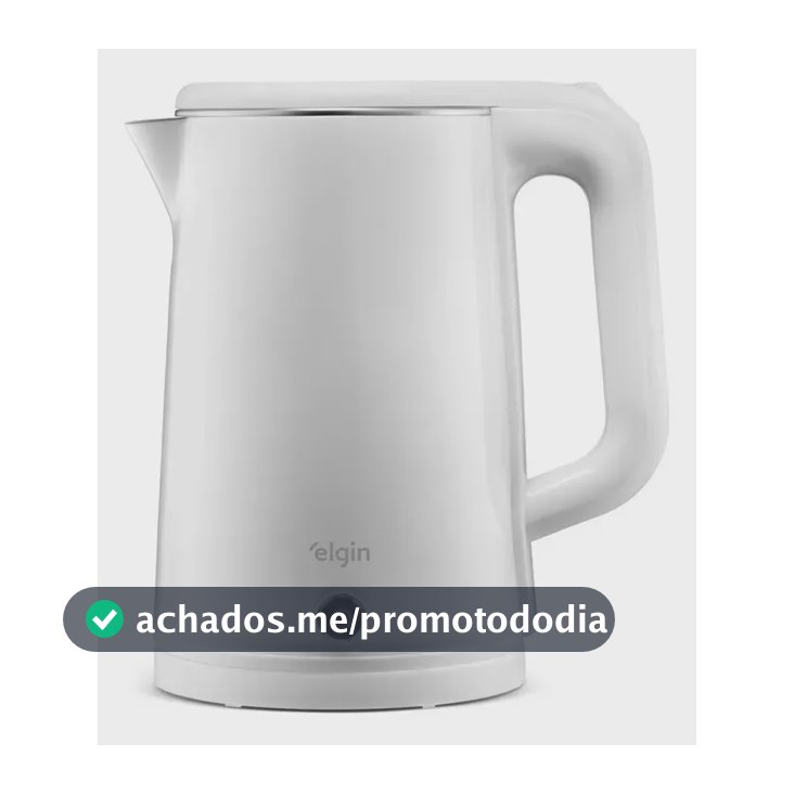 Chaleira Elétrica Elgin Slim Branca 110v 1,8 Litros 1.200w Branco