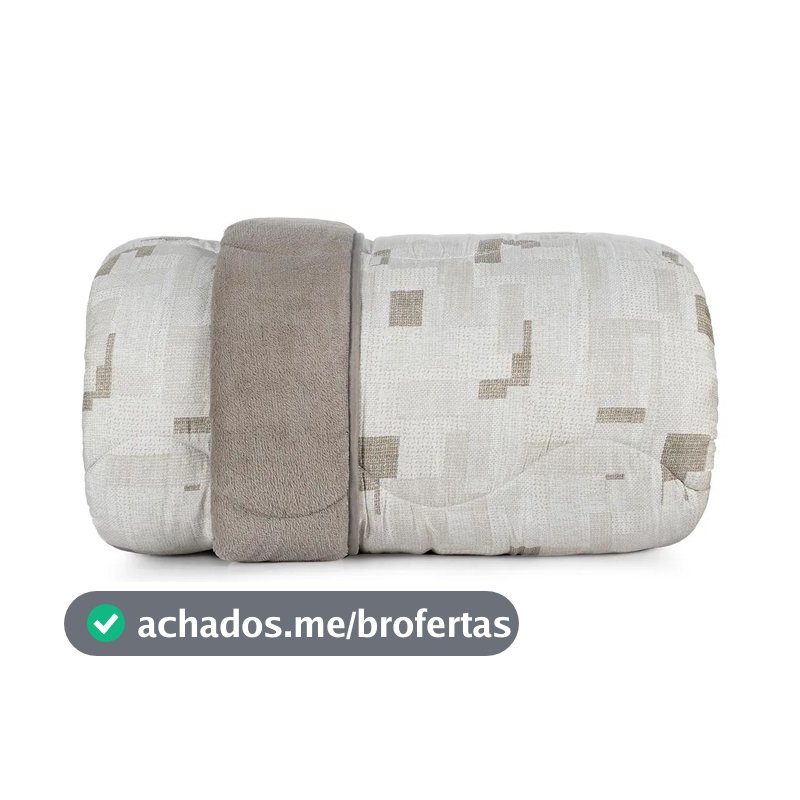 Coberdrom Edredom Grosso Dupla Face Blend Conforto Solteiro Altenburg
