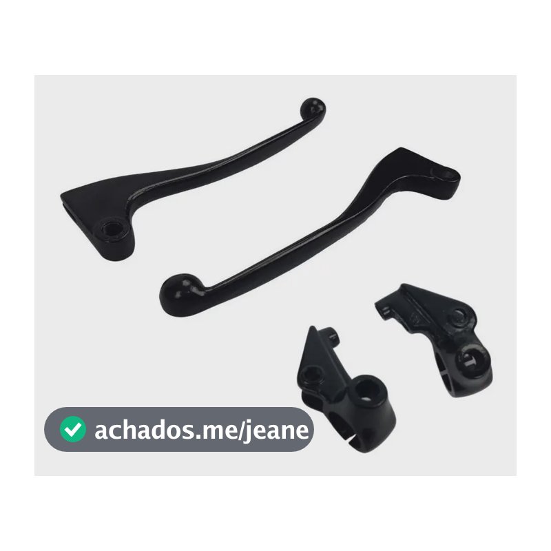 Manete Manicoto Embreagem Freio Cg 125 Fan Titan 160 150 Ks Preto