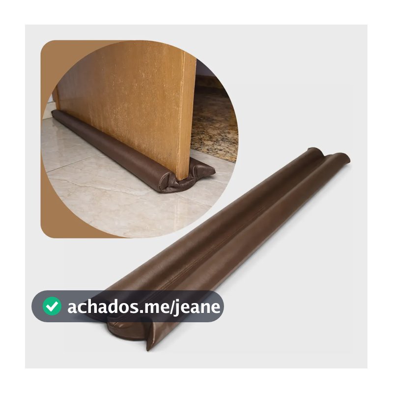 Veda Porta Protetor De Porta Poeira Insetos 70/80/90/100cm Marrom-80cm
