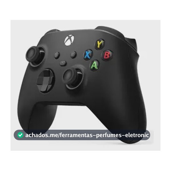 Controle Xbox Preto + Cabo Usb-c Carbon Black