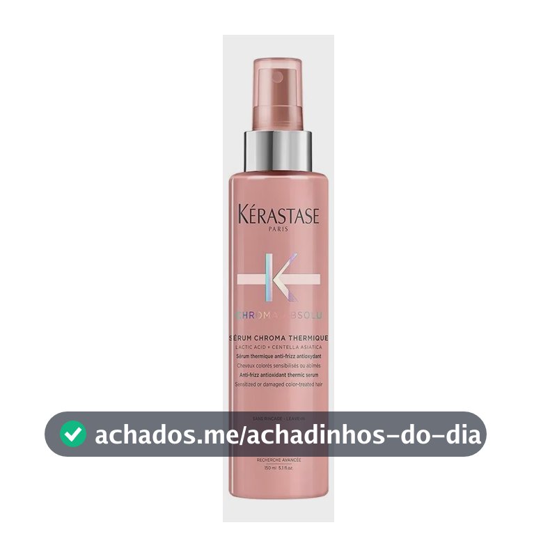 Spray Kérastase Chroma Absolu Sérum Chroma Thermique, Com Proteç˜ão Térmica, 150ml