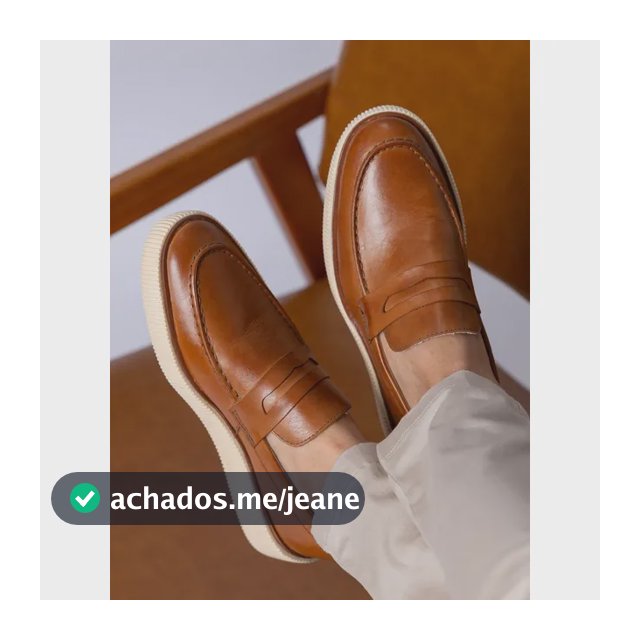 Sapato Social Mocassim Masculino Em Couro Confortável Adulto