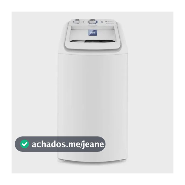 Lavadora De Roupas Electrolux 9kg 10 Programas De Lavagem B 110v Branco