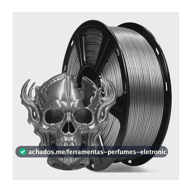 Petg Filamento De Impressora 3d Petg 1,75mm 1kg Prateado