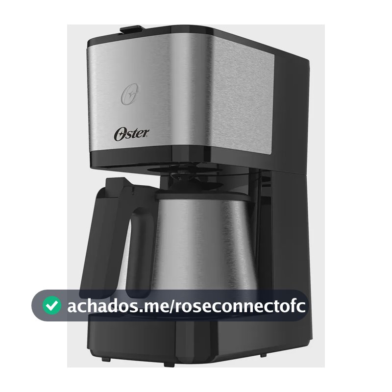 Cafeteira Elétrica 1,2 Litros Ocaf650 Com Jarra Inox Cor Preto Oster 127V