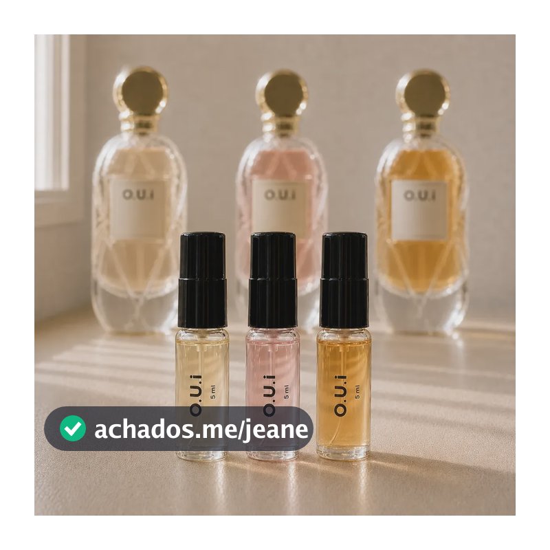 Kit 3 Perfumes Oui Eau De Parfum 5 Ml Travel Size