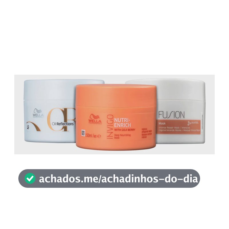 Kit Wella Cronograma Capilar Fios Perfeitos (3 Produtos) Blz