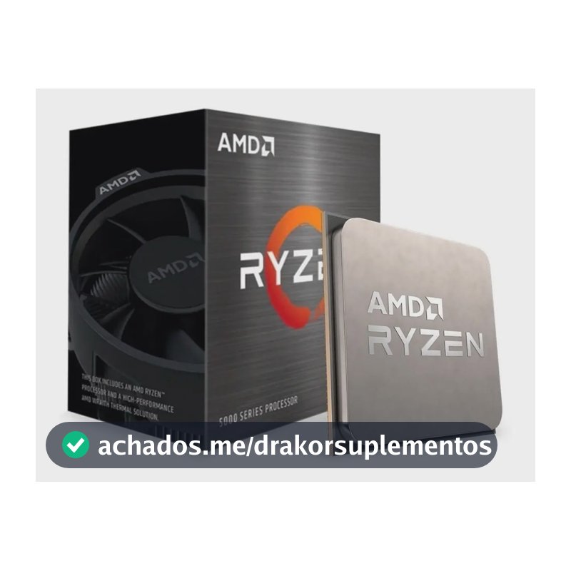 Processador Amd Ryzen 5 5500 3.6ghz 4.2ghz Max Turbo