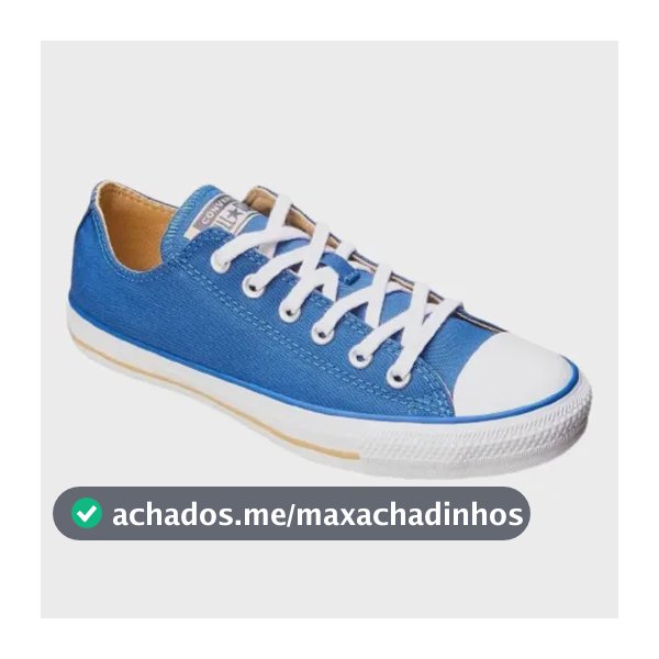 Tênis Converse Sem Gênero Taylor Ct1992 Curto T Ct1992000 Azul 02/caqui Fosco 02/branco Liso 38 Br