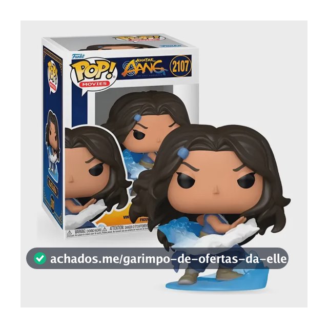 Pop! Funko Katara #2107 | Avatar A Lenda De Aang