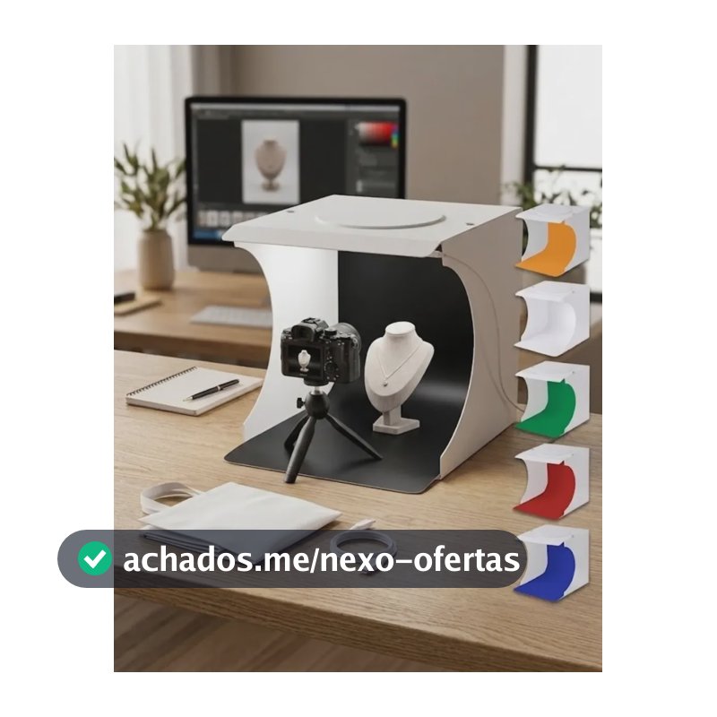 Mini Estudio Fotografico Para Fotografia Studio Box Portatil Mini Studio Box Bivolt