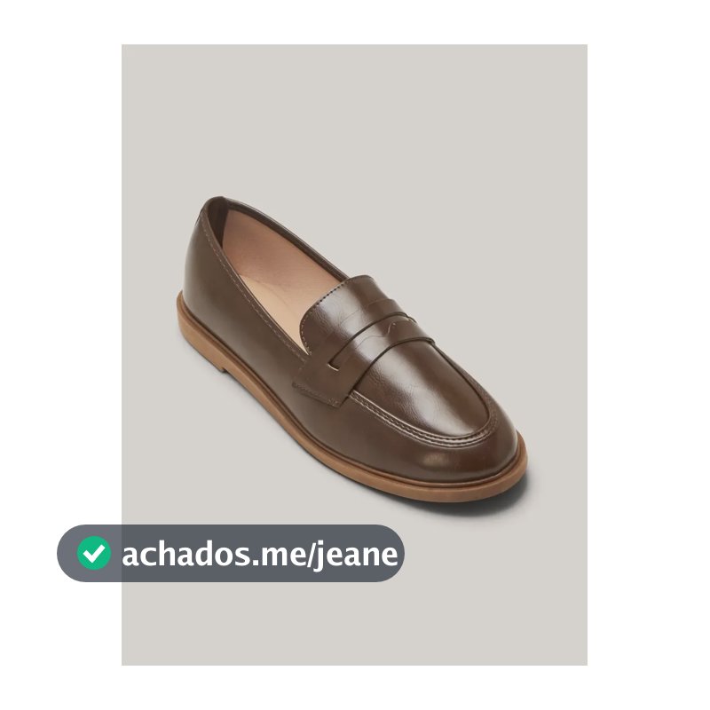Mocassim Feminino Classic Anacapri Marrom Liso 37