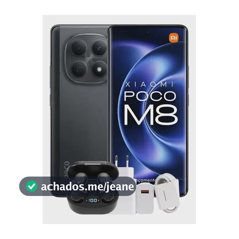Celular Xiaomi Poco M8 5g 12gb 512gb Dual Sim Global Preto